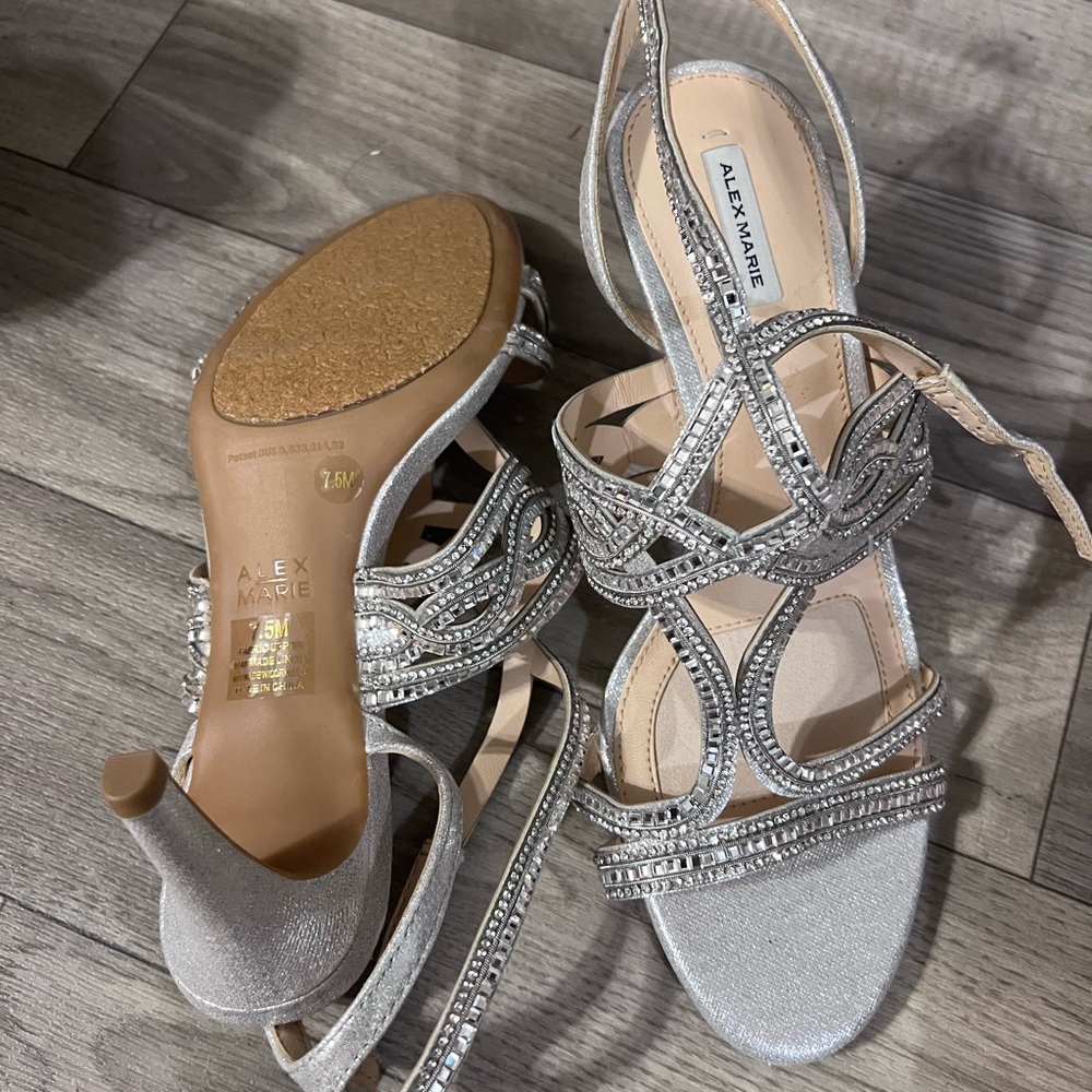 Rhinestone heels